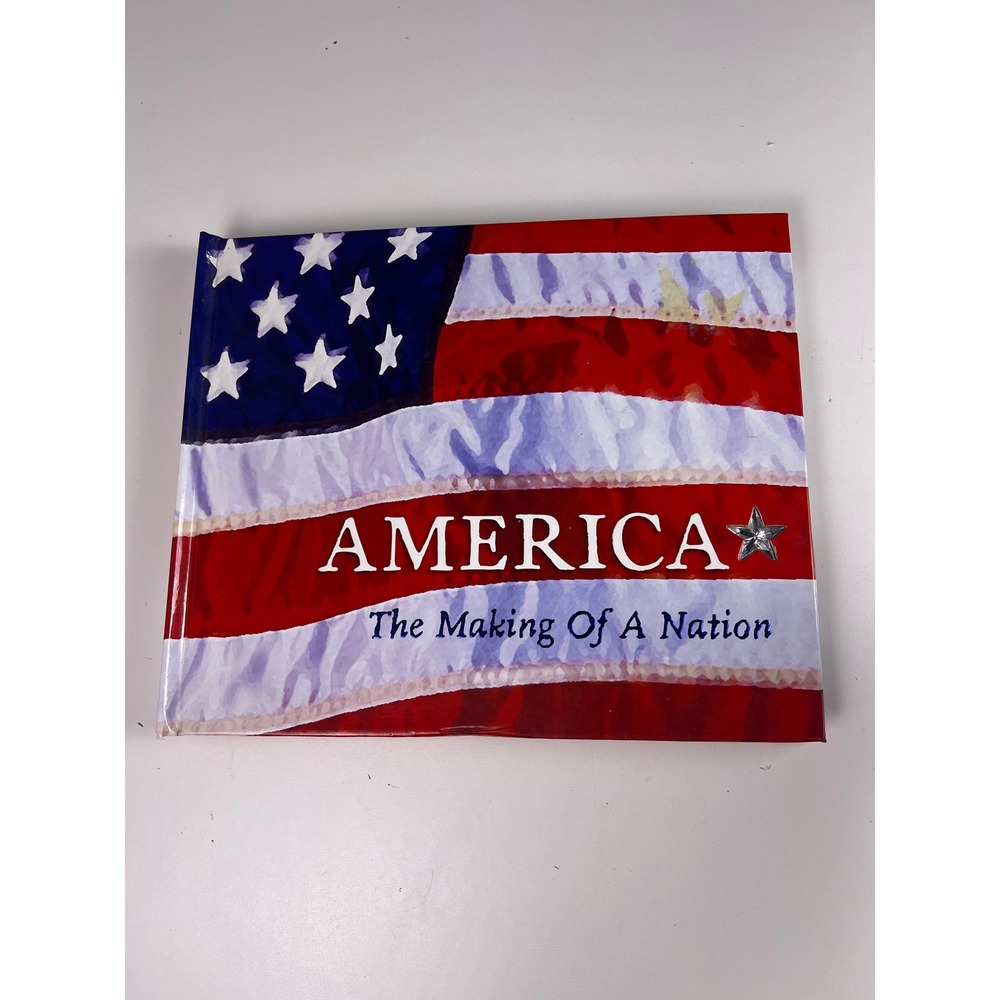AMERICA The Making Of A Nation Childrens Educational Book 2008 interactive book